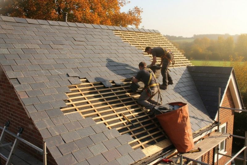 Slate Roofing Service detail